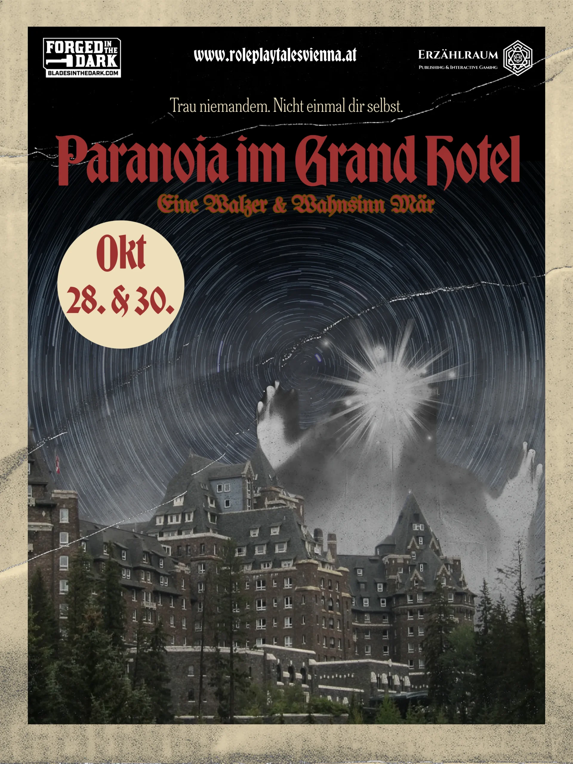 Paranoia im Grand Hotel — Halloween One-Shot